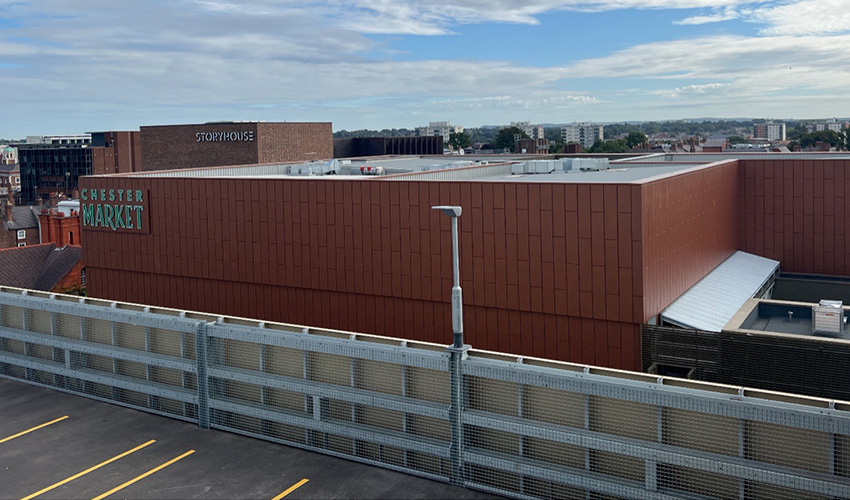 Chester Northgate cladding