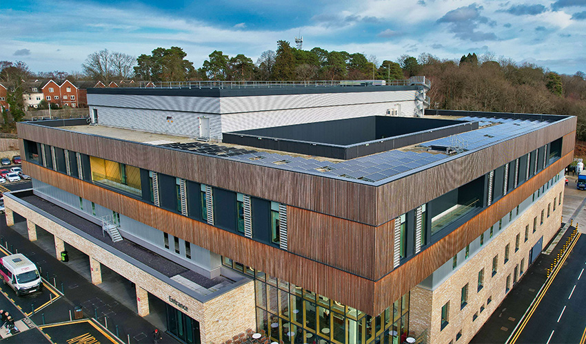 Heatherwood Hospital cladding 2